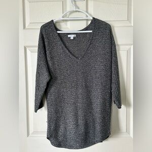 New York & Company Gray Knit Sweater